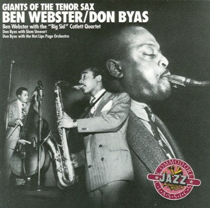 Ben Webster / Don Byas - Giants Of The Tenor Sax (CD)