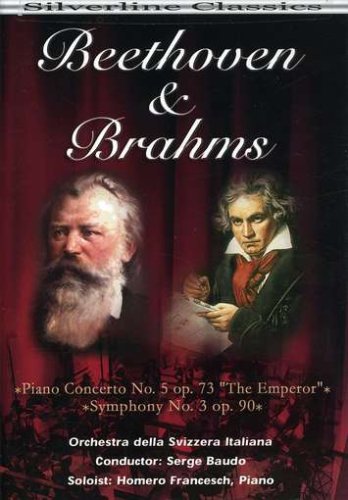 Beethoven & Brahms: Piano Concerto No. 5 Op. 73 "The Emperor"/Symphony No. 3 Op. 90 (DVD)