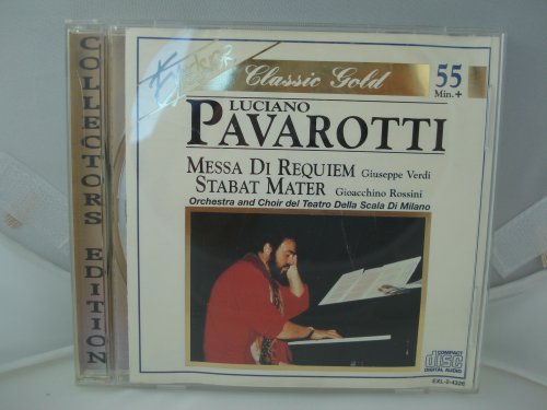 Excelsior Classic Gold Luciano Pavarotti Messa Di Requiem Stabat Mater (CD)