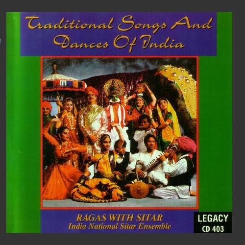 India National Sitar Ensemble - Traditional Songs and Dances of India - Ragas With Sitar (CD)