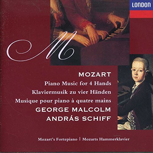 Wolfgang Amadeus Mozart / George Malcolm / Andras Schiff - Mozart: Piano Music For 4 Hand (CD)