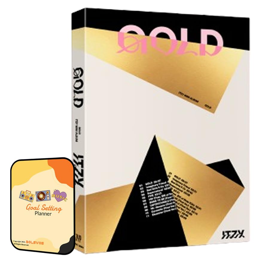 ITZY GOLD Album [DEEP GOLD ver.]+Pre Order Benefits+BolsVos Exclusive K-POP Inspired Digital Merches
