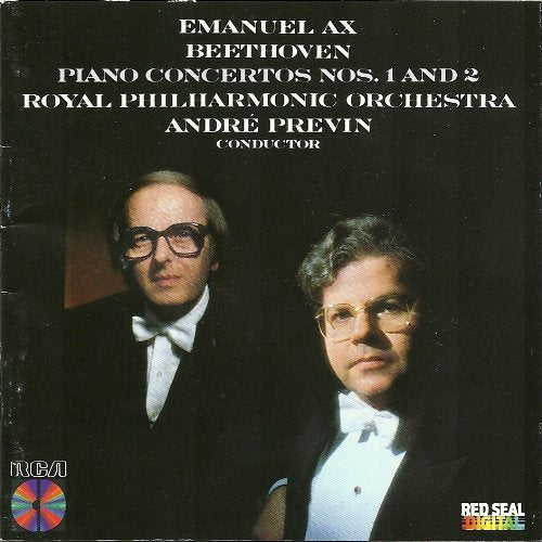 Emanuel Ax / Ludwig van Beethoven / Royal Philharmonic Orchestra / Andre Previn - Beethoven: Concertos Nos. 1 and 2 / Enmanuel Ax. - A. Previn (CD)