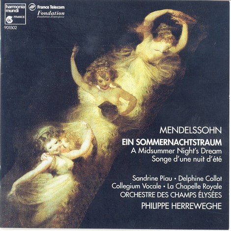 Mendelssohn - Mendelssohn - A Midsummer Night's Dream / Piau, Collot, Herreweghe (CD)