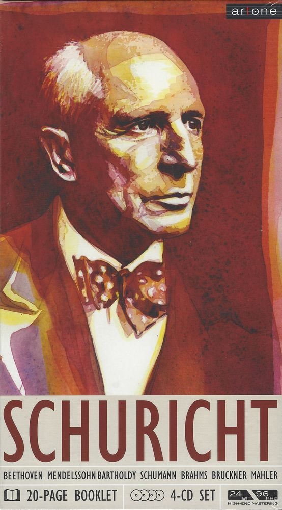 Carl Schuricht / Ludwig van Beethoven / Felix Mendelssohn-Bartholdy / Robert Schumann / Johannes Brahms / Anton Bruckner / Gustav Mahler - Carl Schuricht (CD)