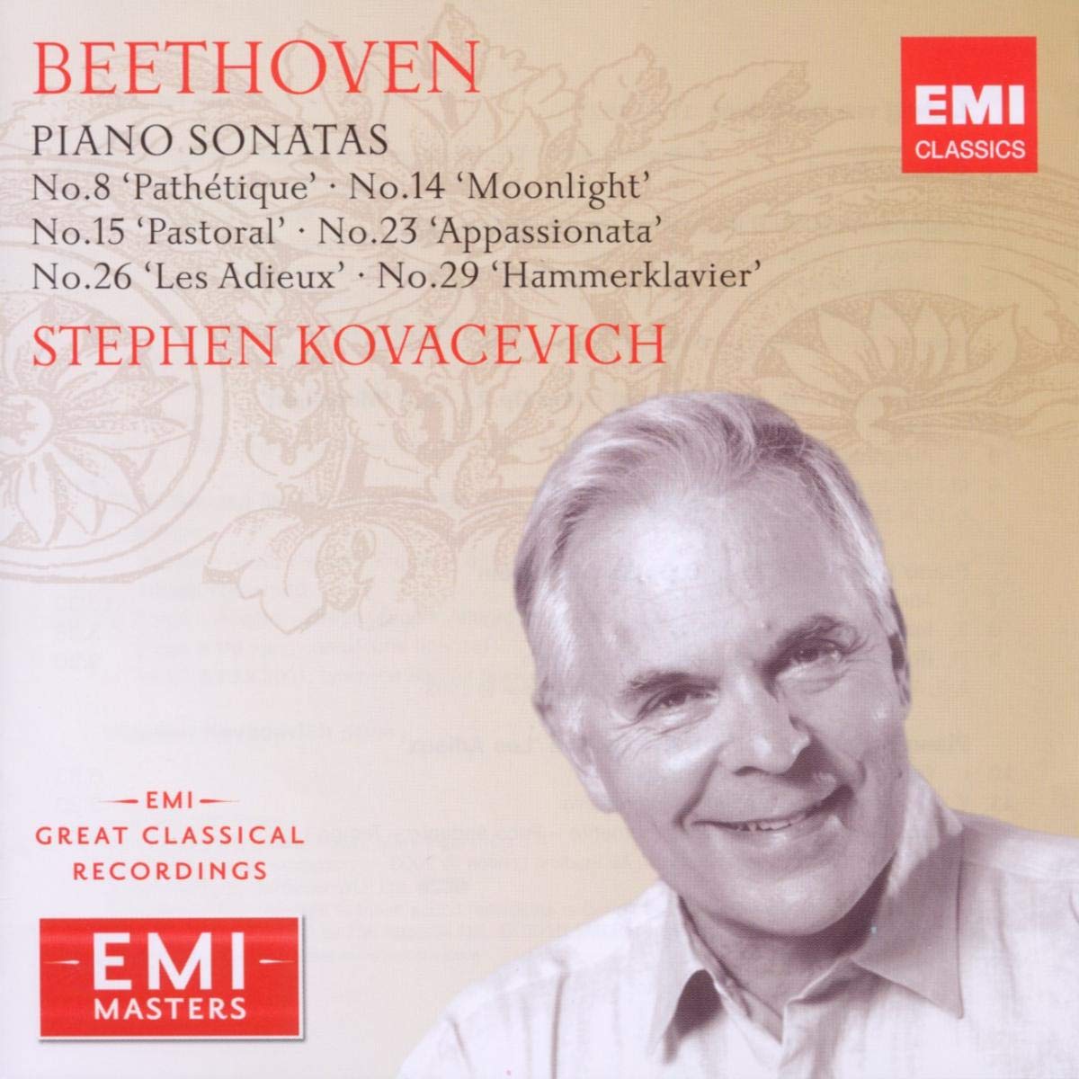 Stephen Bishop-Kovacevich / Ludwig van Beethoven - Popular Piano Sonatas (CD)