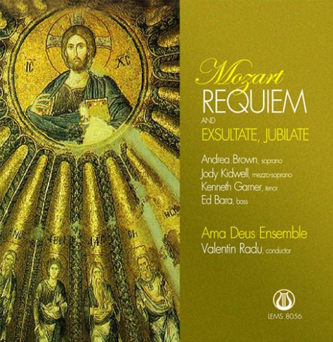 Mozart Exsultate Jubilate K.165 For Soprano And Orchestra / Requiem K.621 For Vocal Quartet (CD)