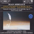 Sibelius - Violin Concerto in D Minor Op. 47 (CD)