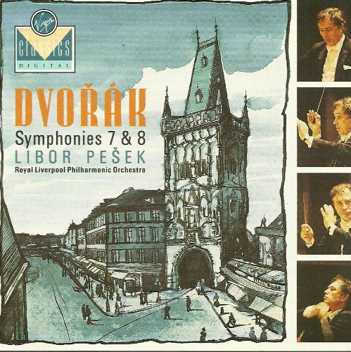 Antonin Dvorak / Libor Pesek / Royal Liverpool Philharmonic Orchestra - Dvorak:Symphonies 7 & 8 - Libor Pesek (CD)
