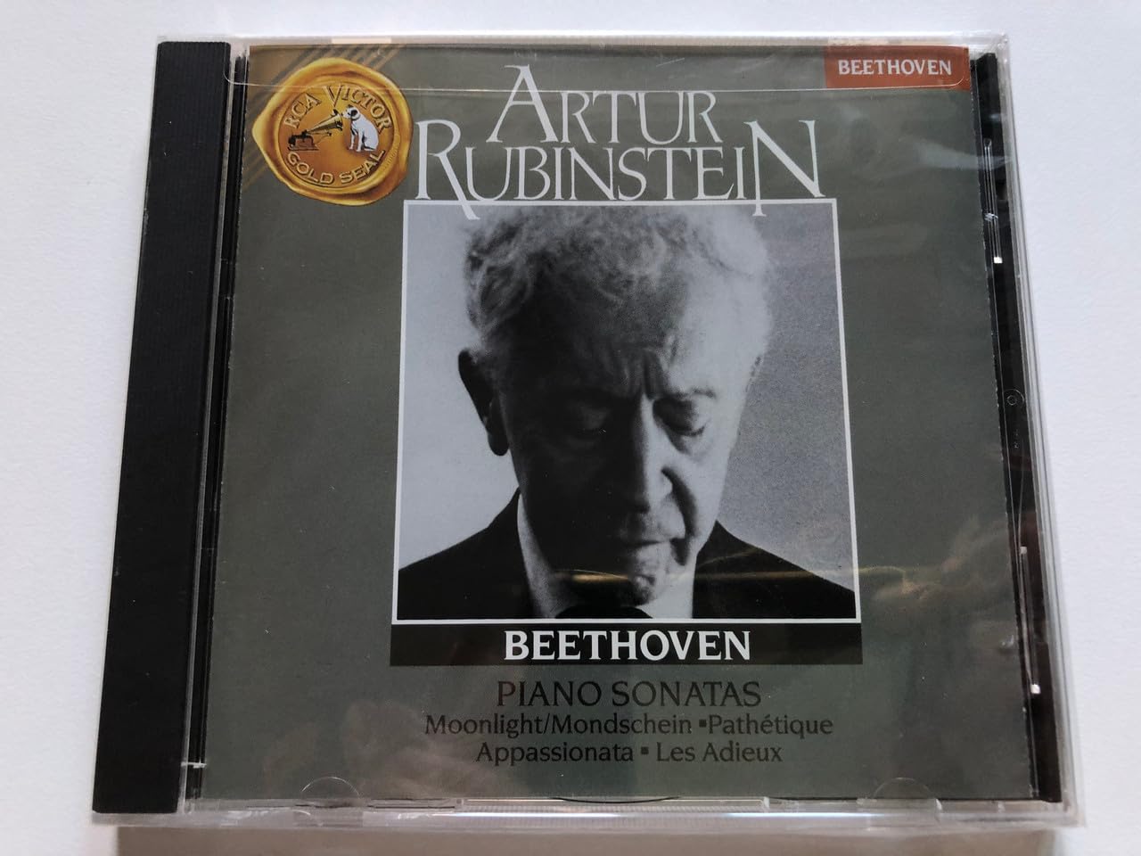 Beethoven - Sonata Piano 8/14/23/26 (CD)