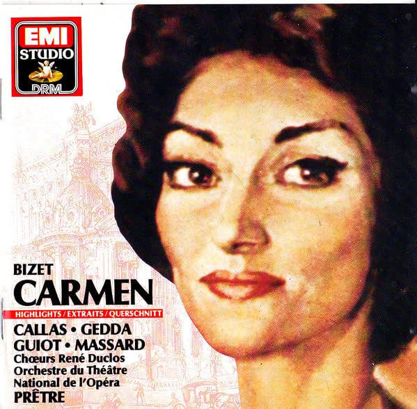 Georges Bizet / Maria Callas / Nicolai Gedda / Andrea Guiot / Robert Massard / Les Chœurs Rene Duclos / Orchestre National De L'Opera De Paris / Georges Pretre - Bizet: Carmen - Highlights (CD)