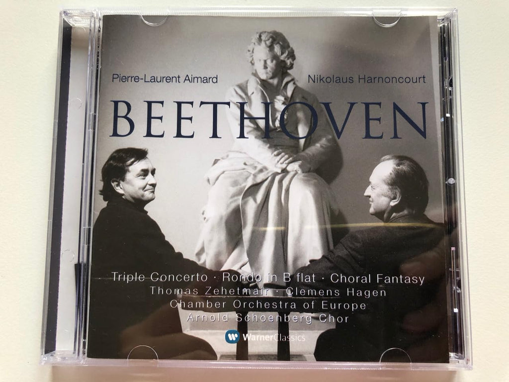 Ludwig van Beethoven / Pierre-Laurent Aimard / Nikolaus Harnoncourt / Thomas Zehetmair / Clemens Hagen / The Chamber Orchestra Of Europe / Arnold Schoenberg Chor - Tripelkonzert/Rondo B-Dur (CD)