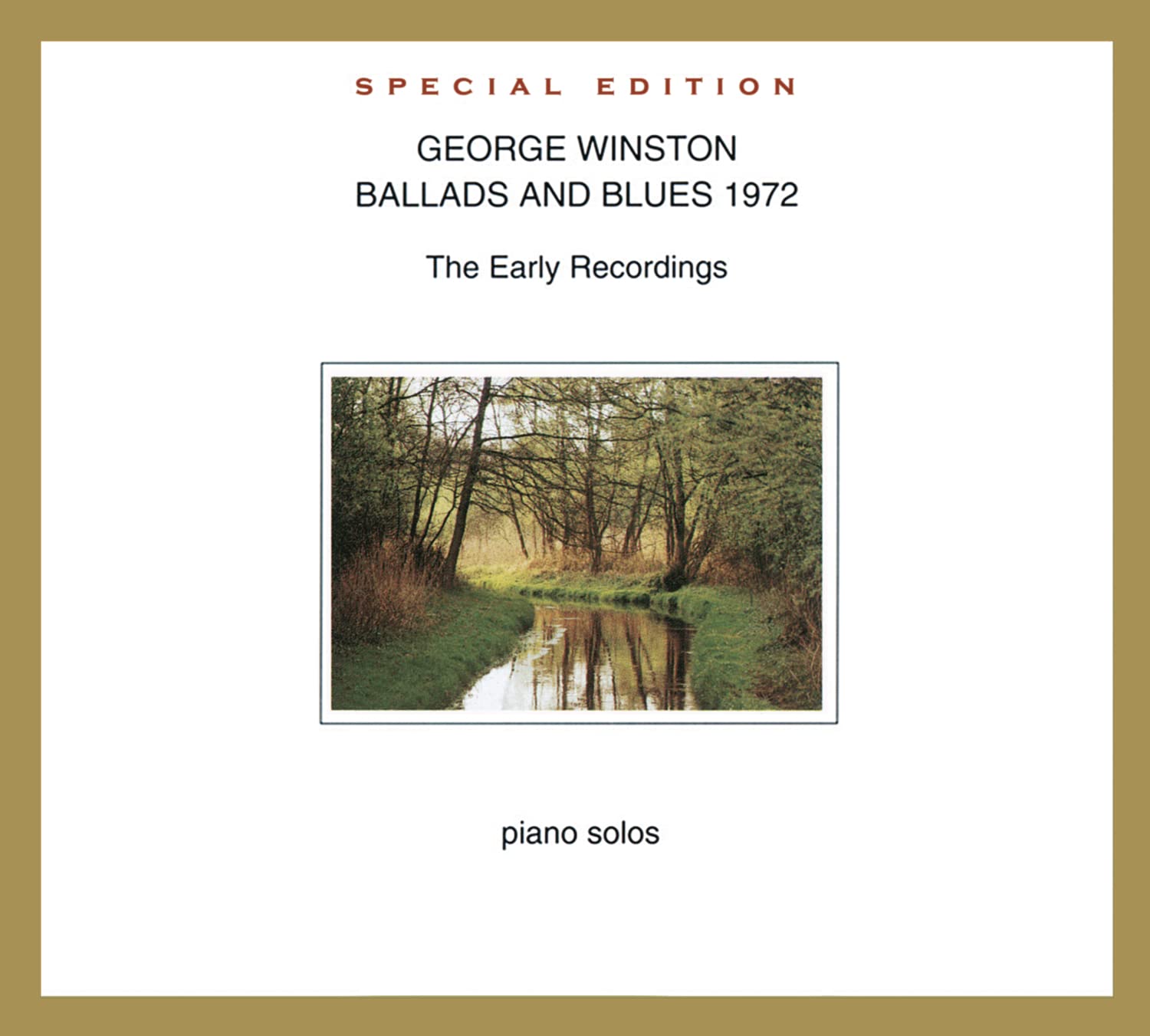 George Winston - Ballads And Blues 1972 (CD)