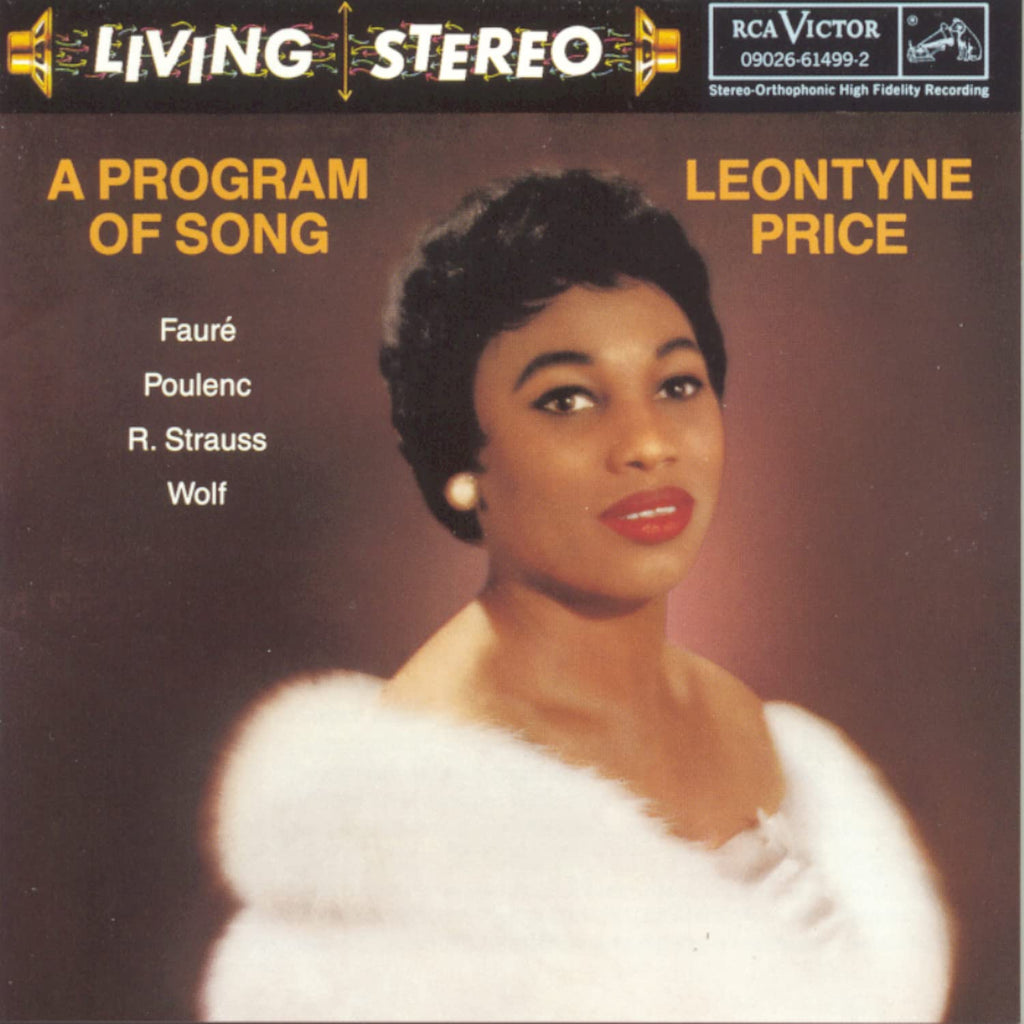 Gabriel Faure / Francis Poulenc / Richard Strauss / Hugo Wolf / Leontyne Price - Program of Song (CD)