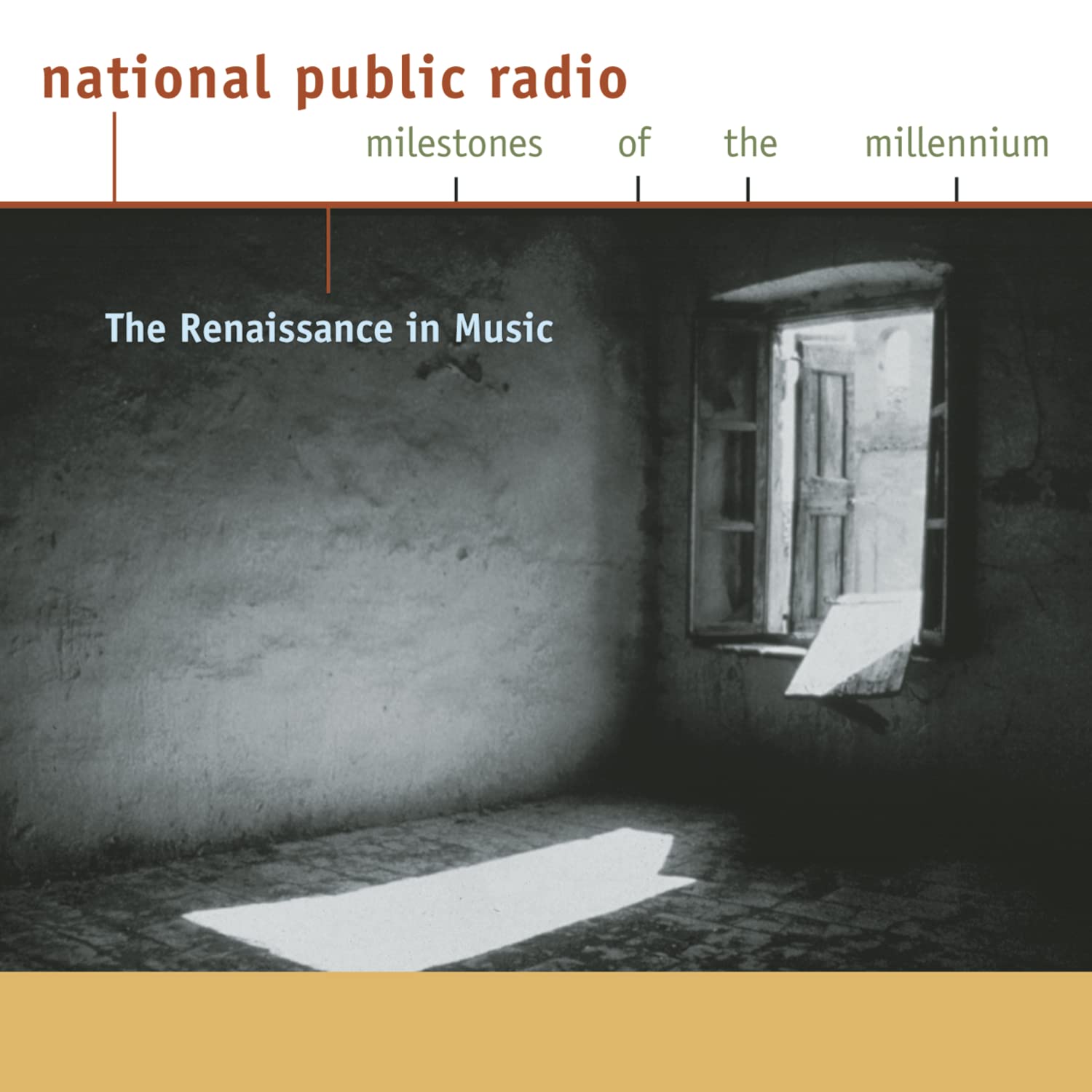 Guillaume Dufay - The Renaissance In Music (National Public Radio Milestones Of The Millennium) (CD)