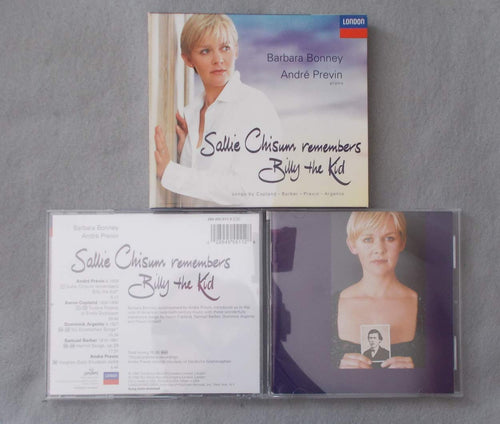 Aaron Copland / Samuel Barber / Andre Previn / Dominick Argento / Barbara Bonney / Andre Previn - Sallie Chisum Remembers Billy the Kid: Songs by Copland, Barber, Previn & Argento (CD)