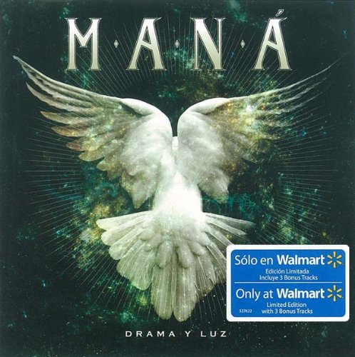 Mana - Mana Drama Y Luz LIMITED EDITION CD Includes 3 BONUS Tracks: Lluvia Al Corozon (en vivo); Labios Compartidos (en vivo); Eres Mi Religion (en vivo) (CD)