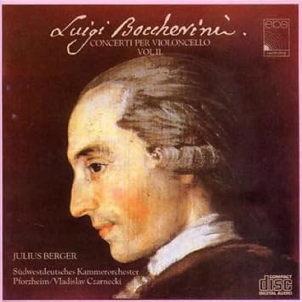 Luigi Boccherini / Julius Berger / Sudwestdeutsches Kammerorchester / Vladislav Czarnecki - CONCERTI PER VIOLONCELLO 2 (CD)