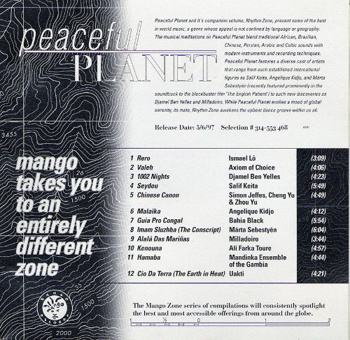 Peaceful Planet AND Rhythm Zone - Mango Records (Audio CD - 2 Disc Set) - Various Artists (CD)