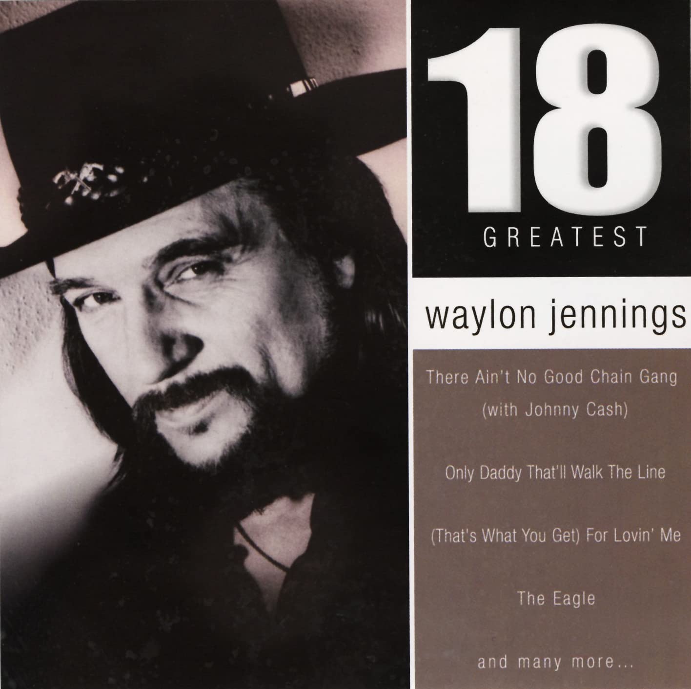 Waylon Jennings - 18 Greatest (CD)
