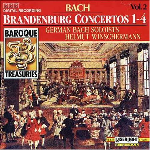 Bach - Bach: Brandenburg Concertos Nos. 1-4 (CD)
