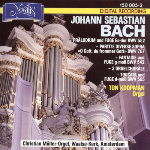Johann Sebastian Bach / Ton Koopman - Bach: Works for Organ (CD)