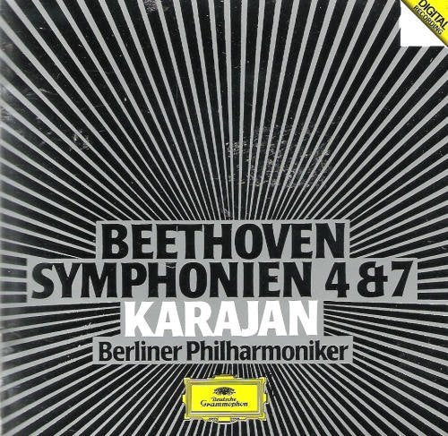 Ludwig van Beethoven / Herbert von Karajan / Berliner Philharmoniker - Beethoven Symphonies Nos. 4 & 7 (CD)