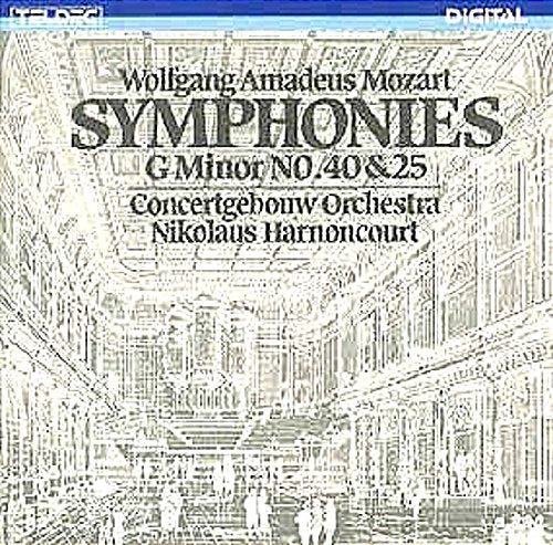 Wolfgang Amadeus Mozart - Symphonies 25 & 40 (Teldec) (CD)