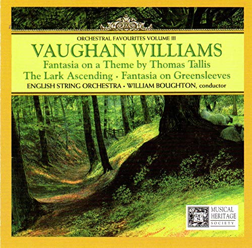 Williams - Orchestral Favorites Volume 18 - Fantasia on a Theme by Thomas Tallis; The Lark Ascending and Fantasia on Greensleeves (CD)