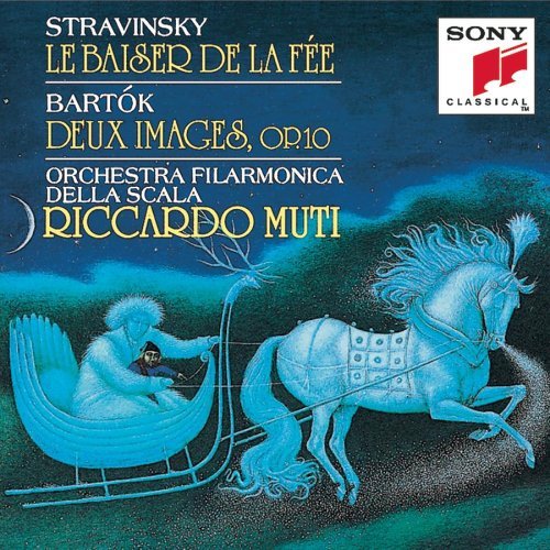 Le Baiser De La Fee / Deux Images by Stravinsky, Bartok, Muti, La Scal Philharmonic Audio CD (CD)