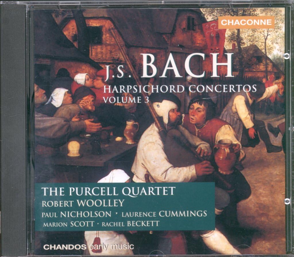 Bach Concerto For Two Harpsichords & Strings Bwv 1060 / Concerto For Three Harpsichord & String (CD)
