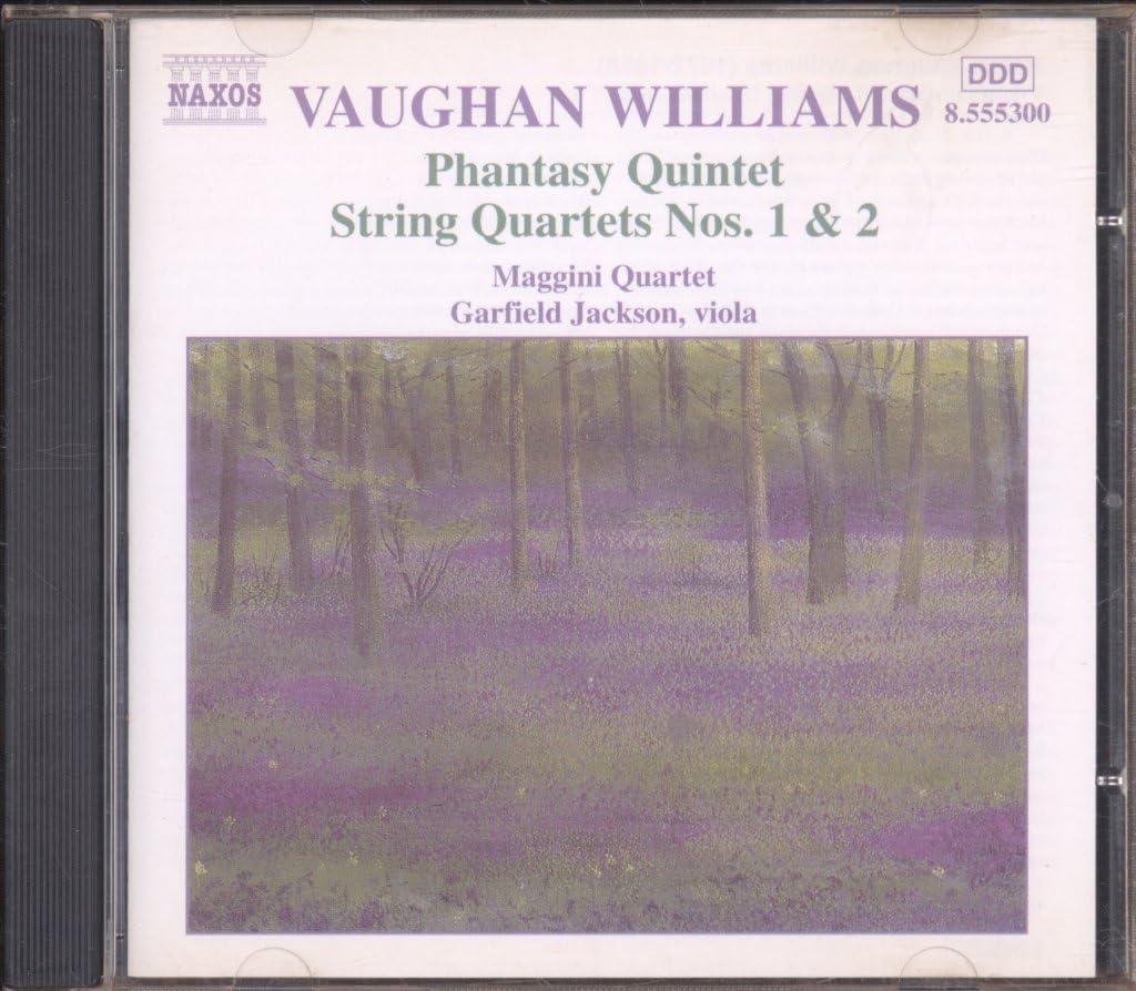 Williams - Vaughan Williams: Phantasy Quintet/String Quartets Nos. 1 & 2 (CD)
