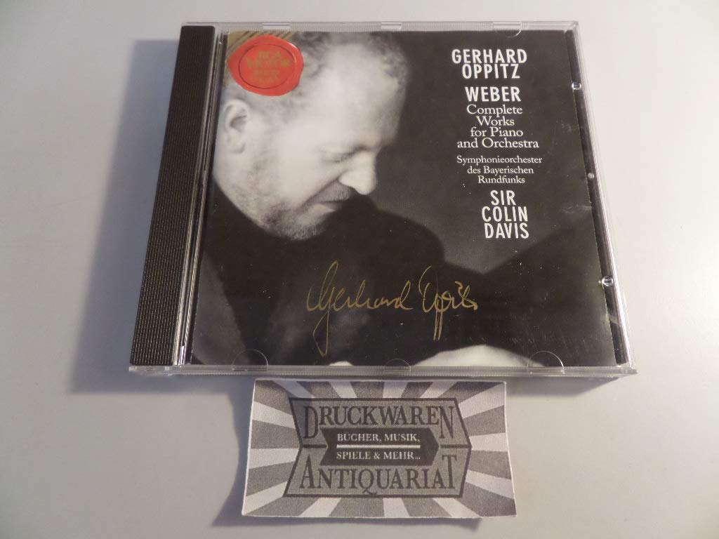 Carl Maria von Weber / Gerhard Oppitz / Symphonie-Orchester Des Bayerischen Rundfunks / Sir Colin Davis - Weber Works For Pno & Orch; Op (CD)