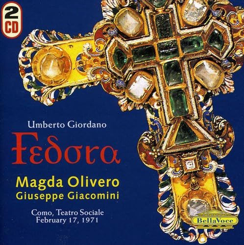 Maria Caniglia / Giacinto Prandelli / Scipio Colombo / Aldo Bertocci / Carmen Piccini / Lyric Orchestra of Milan della Radio-televisione Italiana - Giordano: Fedora (CD)