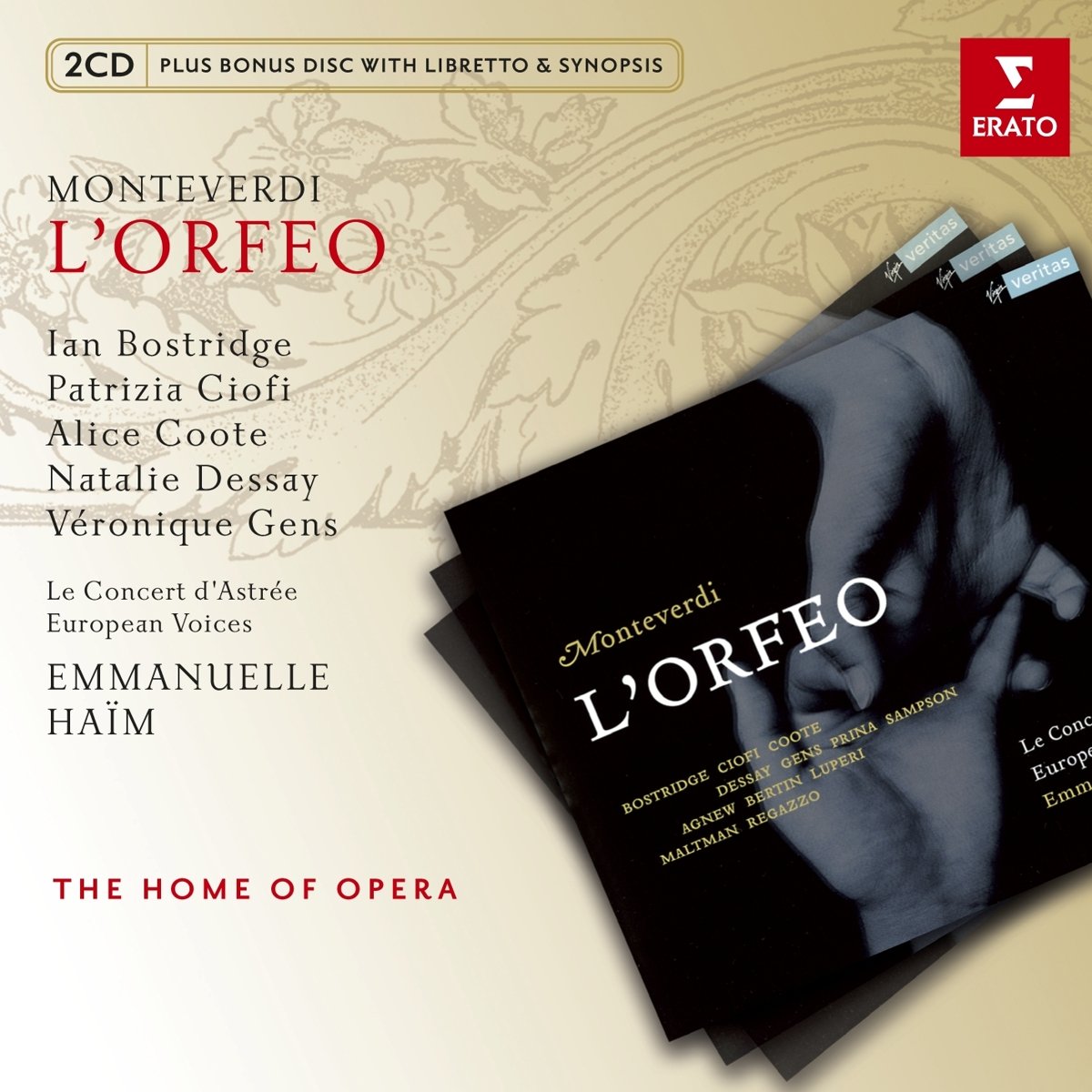 Claudio Monteverdi / Ian Bostridge / Patrizia Ciofi / Alice Coote / Natalie Dessay / Veronique Gens / Le Concert D'Astree / European Voices / Emmanuelle Haim - Monteverdi: L'orfeo (CD)