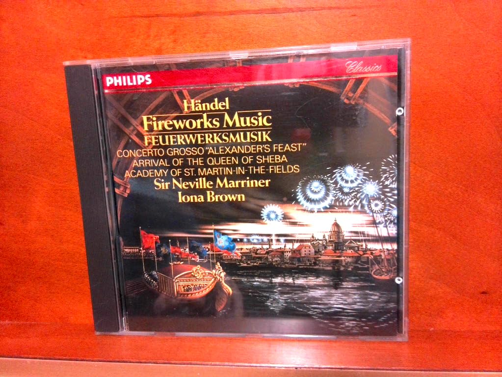 Georg Friedrich Handel / The Academy Of St. Martin-in-the-Fields / Sir Neville Marriner / Iona Brown - Fireworks Music / Alexander's Feast (CD)