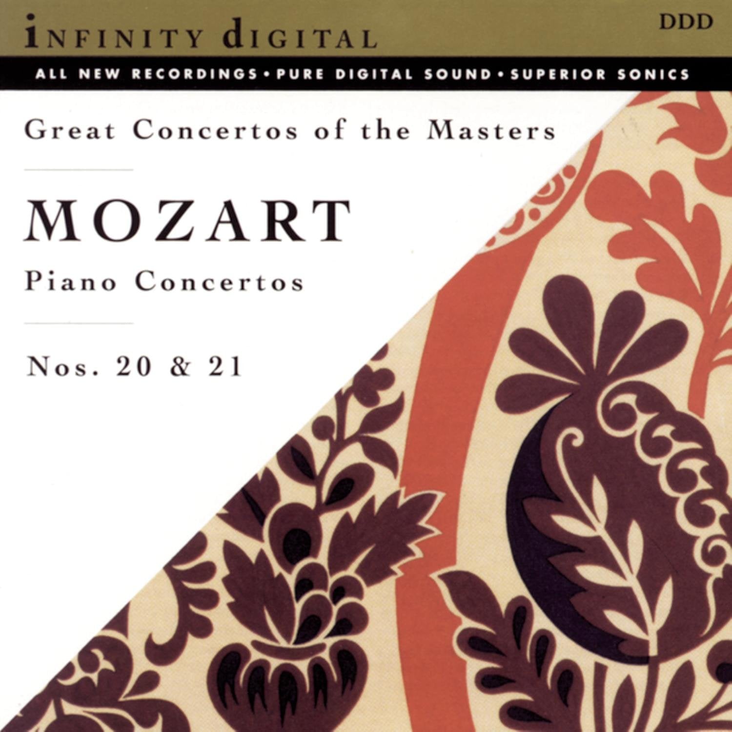 Wolfgang Amadeus Mozart / Pavel Egorov / Sergei Uryvaev / Alexander Titov / Orchestra "New Philharmony," St. Petersburg - Mozart: Piano Concertos Nos. 20 & 21 (CD)