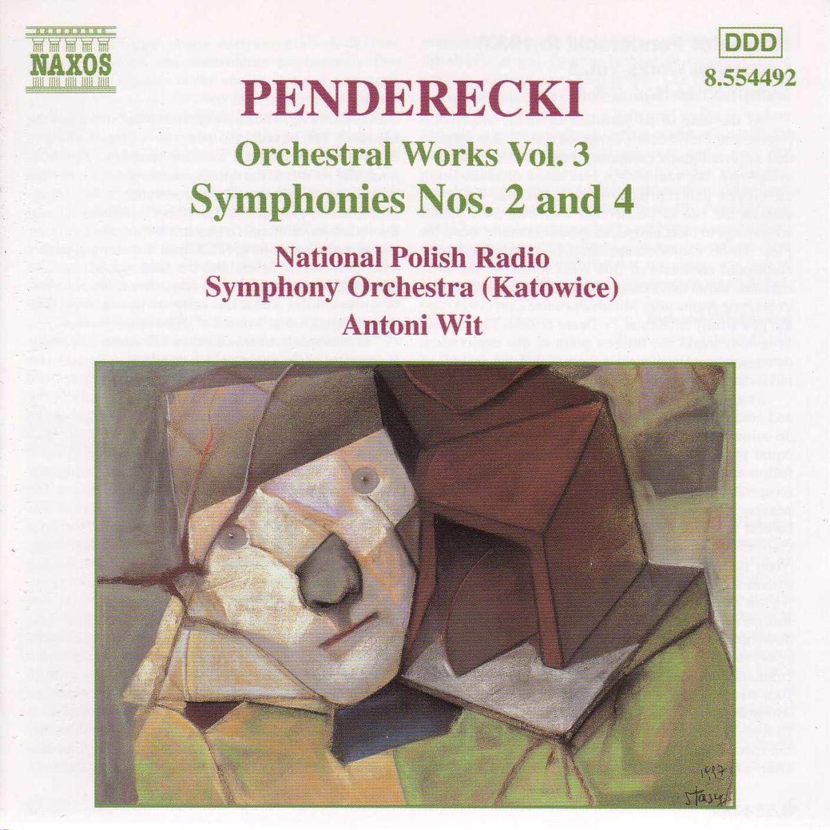 Penderecki - Penderecki: Orchestral Works, Vol. 3: Symphony No. 2 / Symphony No. 4 (CD)