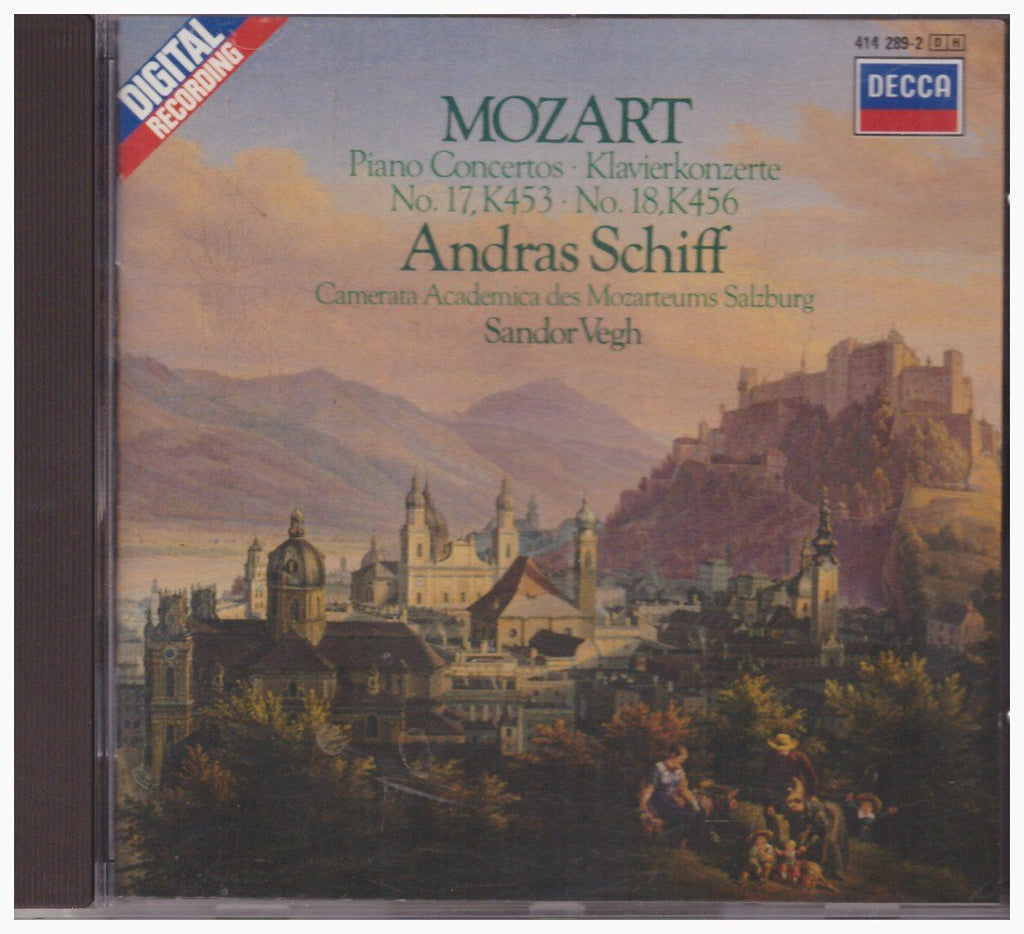 Mozart - Mozart: Piano Concerti No.17, K.453 & 18, K.456 (CD)
