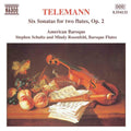 Telemann - Six Sonatas for two Flutes, Op. 2 (CD)