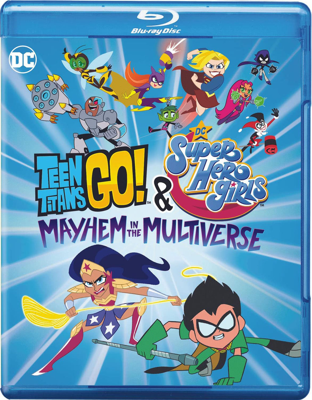 Teen Titans Go! & DC Super Hero Girls: Mayhem in the Multiverse (Blu-ray) (Blu-ray)