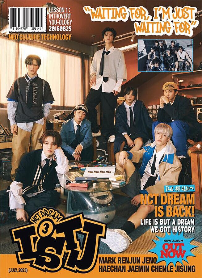 (PHOTO BOOK Ver.) NCT DREAM ISTJ 3rd Album ( INTROVERT Ver. +First Press Folded Poster ) K-POP SEALED