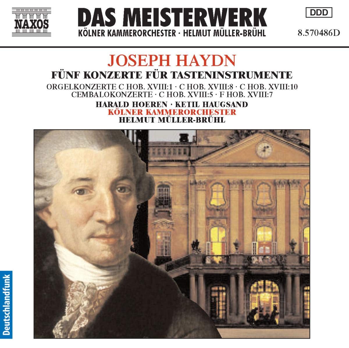 Joseph Haydn / Kolner Kammerorchester / Helmut Muller-Bruhl - Haydn: Keyboard Concertos (CD)