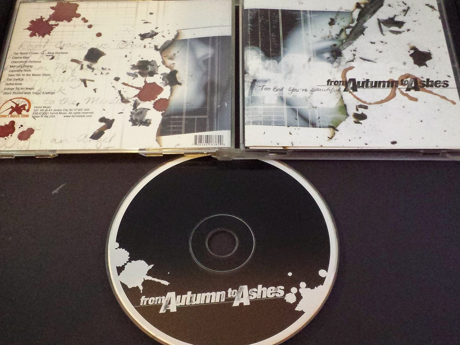 From Autumn To Ashes - Too Bad You're Beautiful (CD)