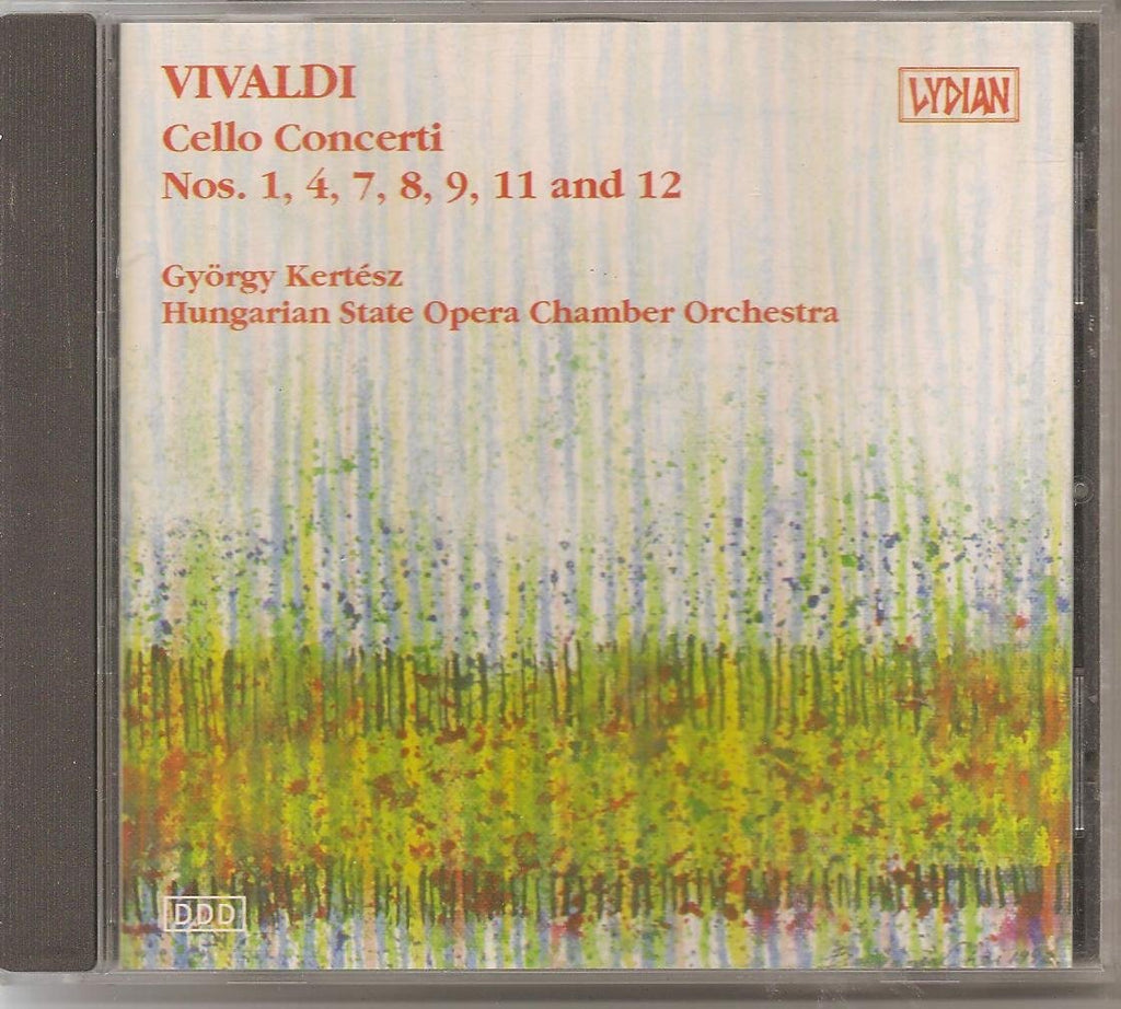 Vivaldi Cello Concerti Nos. 1,4,7,8,9,11, and 12 (CD)