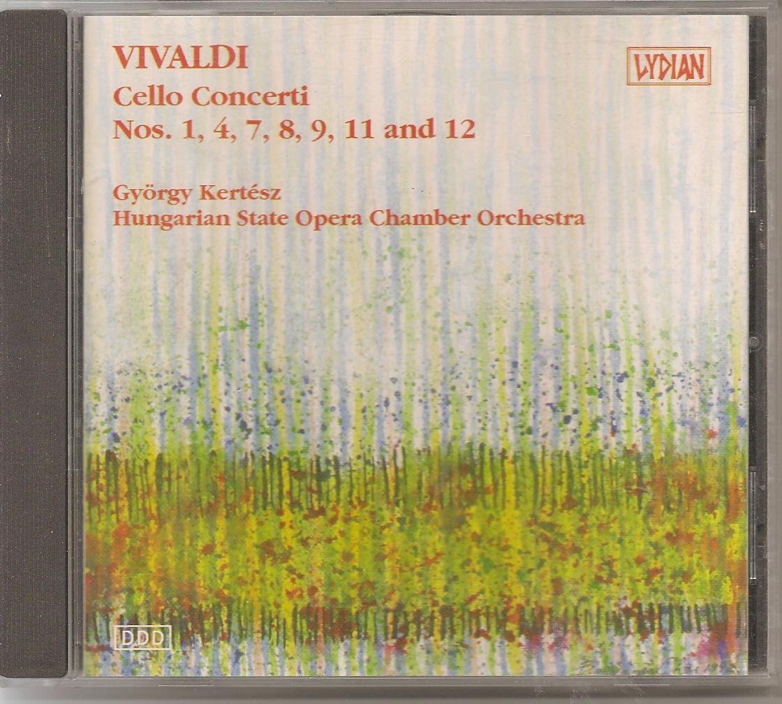 Vivaldi Cello Concerti Nos. 1,4,7,8,9,11, and 12 (CD)