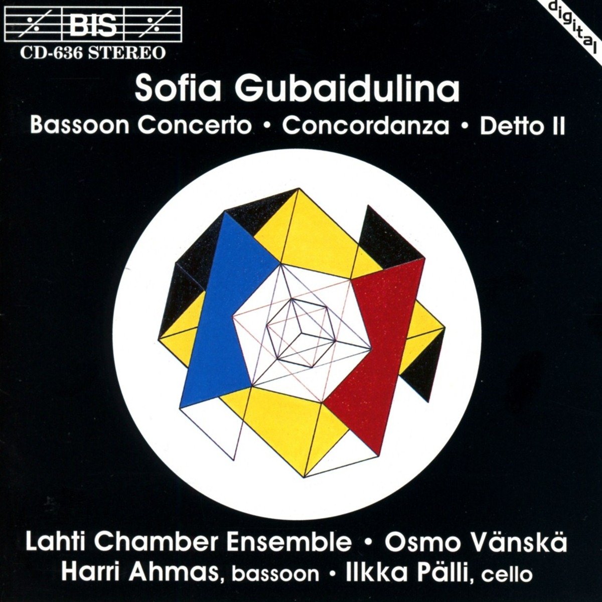 Concerto for Bassoon & Low Strings (CD)