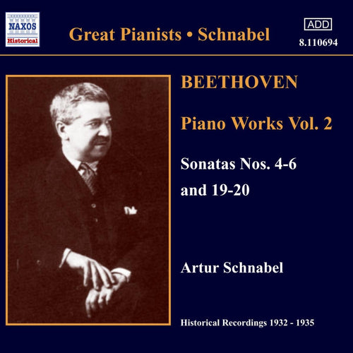 Artur Schnabel / Ludwig van Beethoven - Piano Works-Vol. 2 (CD)
