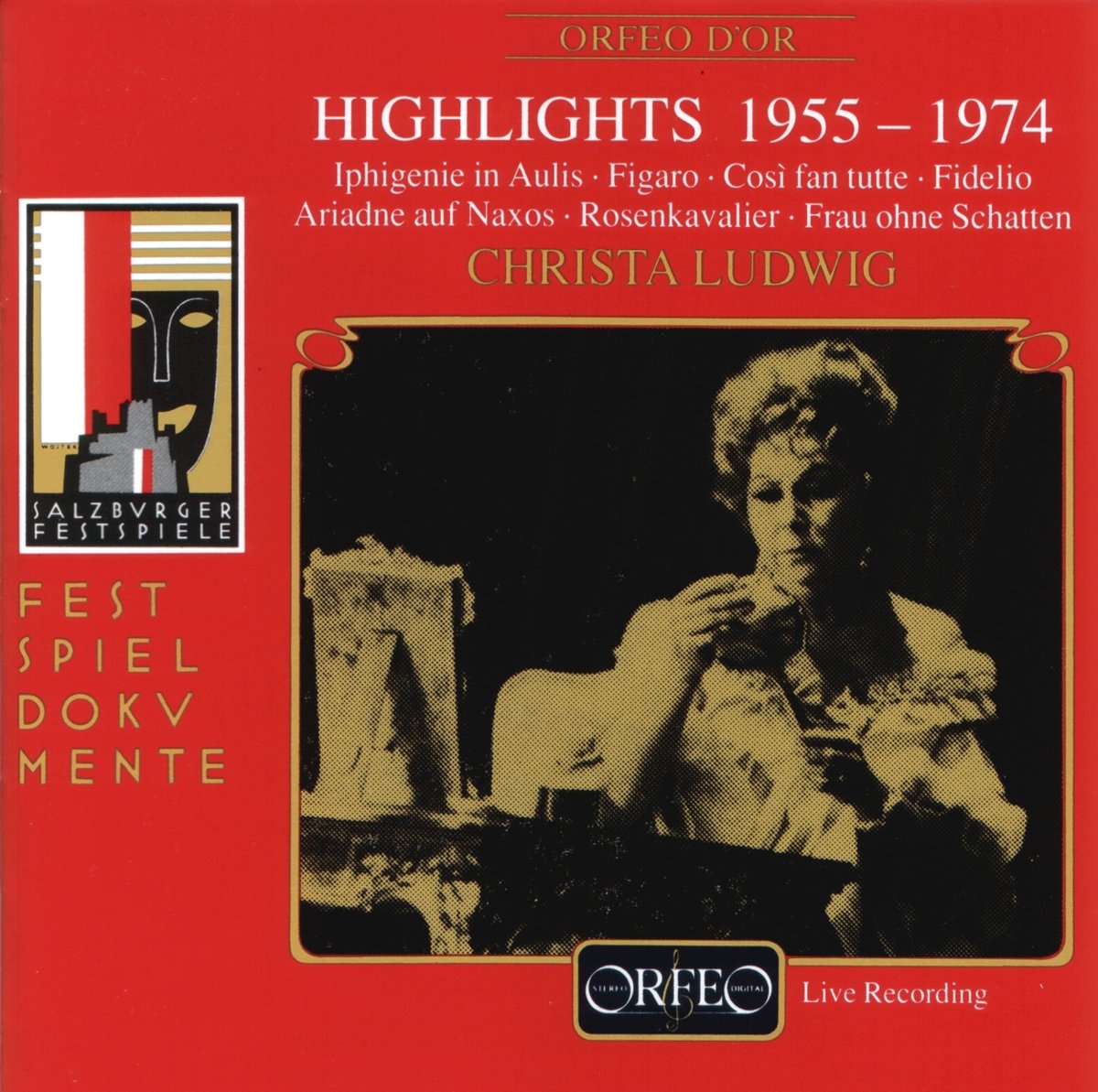 Christa Ludwig - Ludwig: Highlights 1955-1974 (CD)