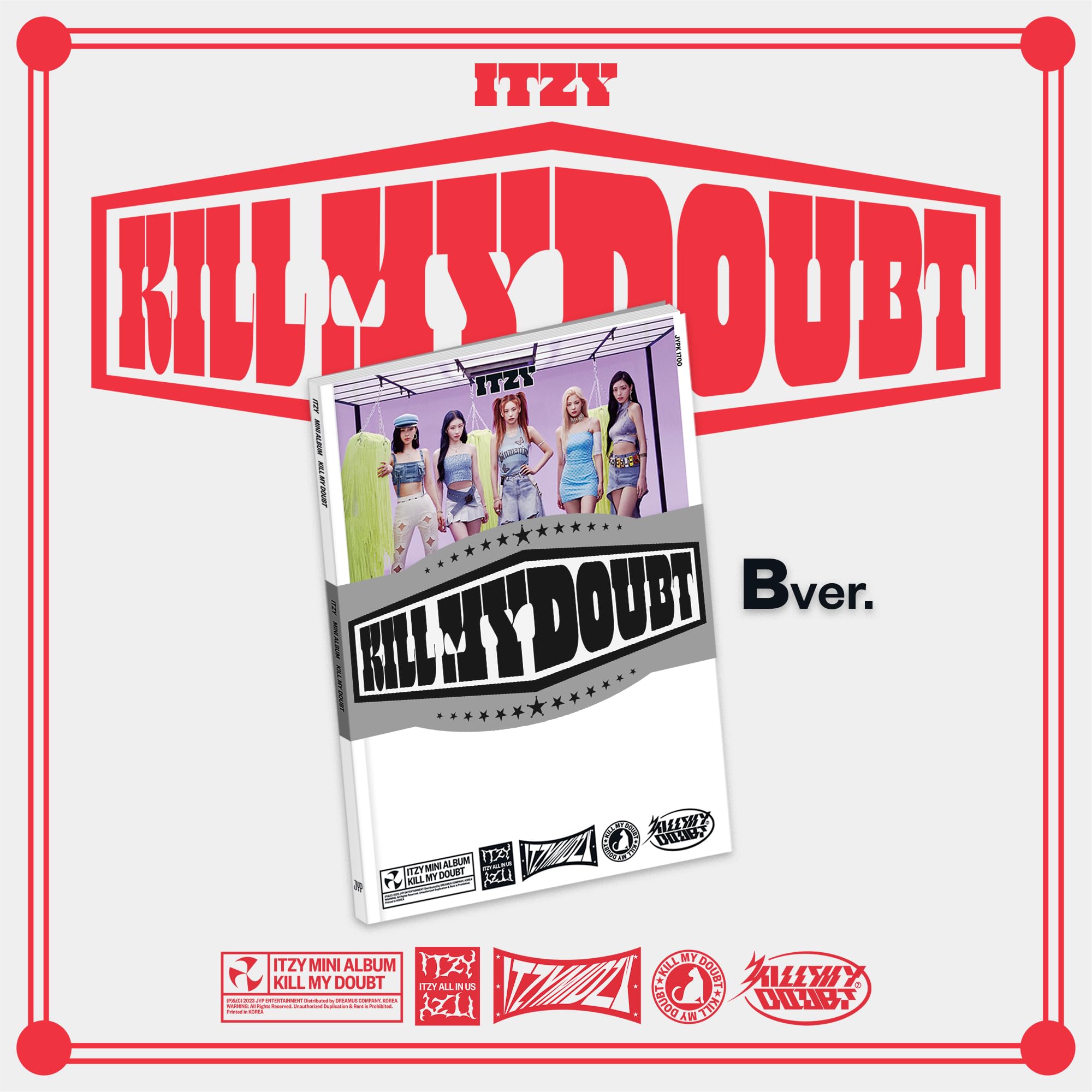 Itzy - KILL MY DOUBT[B Ver.] (CD)